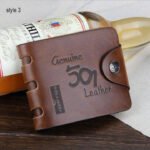 Leather money Bag